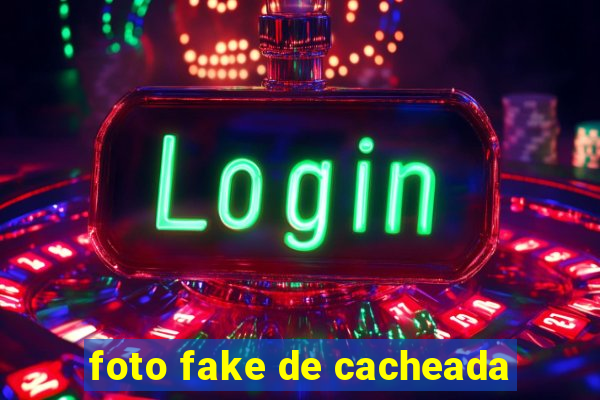 foto fake de cacheada